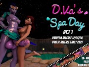 Dva Spa Day - Act 1 TRAILER Overwatch Futanari 3D Hentai