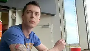 Parked Car Passion - Gorgeous Butthole Fucked by XXX Gay