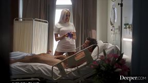 Deeper. Naughty Nurse Kenzie Gets Involved with a Patient