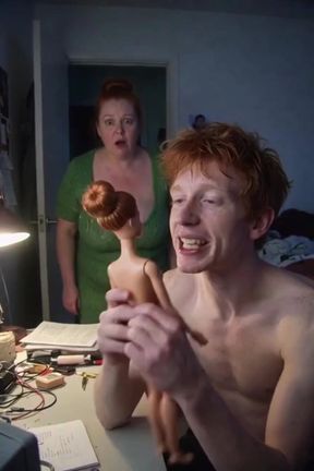 Mature mom with big tits enjoys a surprise blowjob from her pervy stepson