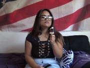 Deaf Philipino Filipino Asl eating ice cream like a cock