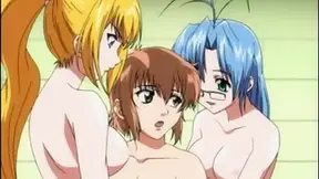 Hey, Let's Do It Properly! 3 - Pervy guy has a hentai threesome with his sisters in the bath tub