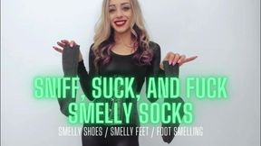 Sniff, Suck, and Fuck Smelly Socks