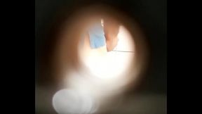 Flagra de H&eacute_tero batendo punheta na Esta&ccedil_&atilde_o Villa Lobos, da CPTM.