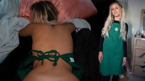 18 Year Old Teen Worker Cheats On Bf With Manager And Gets Pussy Destroyed!