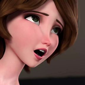 Big Hero 6 - Aunt Cass First Time Anal (Animation with Sound)