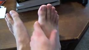 Hot American Performer Sean Holmes Foot Fetish Webcam Show