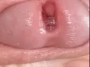 EPIC secret under the desk office wank session HOT masturbation - caught?