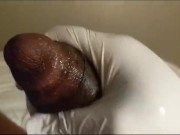 Tyson working his BIG BLACK MEAT for you! Cumshot?