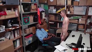 Lets use that pretty small mouth straight guy by gay chocolate cop