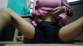 Desi Village girl sex with vibrator