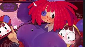 Pomni Takes Care Of Her Dick - Pomni And Ragatha Anti Abstraction Methods - Ryzryz With Car Toon