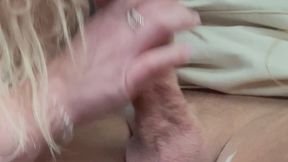 Filthy Cheating Blonde Teen in Glasses Deepthroats My Big Cock in Back Seat of Car - Sloppy Head