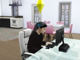 Alone Time at the Computer