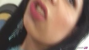 Big Titted Trans Woman with a Secret Hotel Visit and Wild Anal Sex