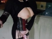 Sissy slut walk unedited