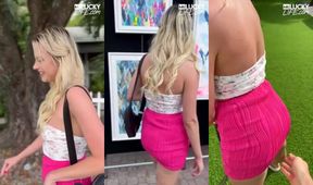 Lindsey Lakes gushing blonde tease POV ruined by hard cock with kinky lingerie