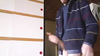 Big Cock Selfsucker Amateur Cum in Mouth