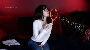 Stella Blows Bubbles on the Couch 4K (3840x2160)