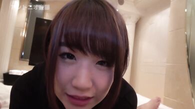 blowjob アナルまで舐め散らかすアイドル級に可愛い童顔美女のフェラチオ。