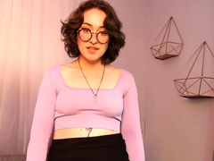 Hottest brunette solo webcam masturbation 2