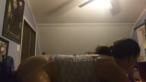 Sissy Kayla Takes On Two Dildos 2