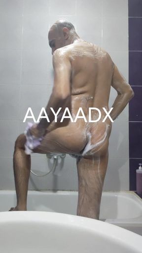 AAYAADX - Ass Play &amp; Soap Shower Live for Master