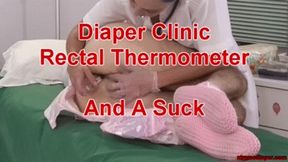 Diaper Clinic Rectal Thermometer And A Suck