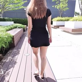 Pretty Asian Girl Go to Husband Friend House