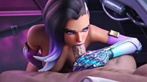 Sexy Sombra get Fucked by her Favorite Co-Worker (3D Sexgame) 60 Fps