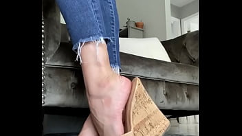 Wedge Heels Tease