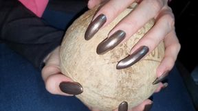 Coconut in my nails