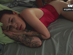 Mature vixen milf shares bed, gets facial in forbidden lust. XXX!