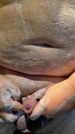 (final Cum) Bear Body Worship POV - Chubby Strong Fighter