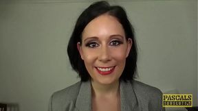 PASCALSSUBSLUTS - Elegant UK MILF Belle OHara pleases her dom