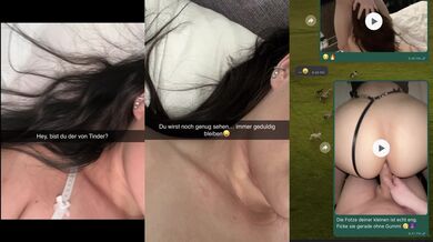 Teenie betrügt mit einem Tinder-Date im Hotel und schickt es ihrem Freund auf Snapchat (mehr auf OF)