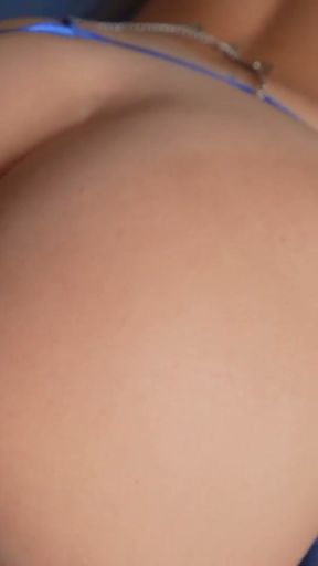 A girl with a big ass took the condom off his cock because she wanted her pussy filled with cum   Clip 3