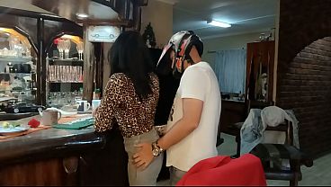 He went from riding his off-road dirt bike to riding the chick in the local bar