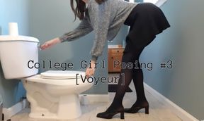 College Girl Peeing #3 [Voyeur]