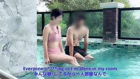 Poolside fling  She answered my call &mdash;  and her nurse vibe made for a hot night #319