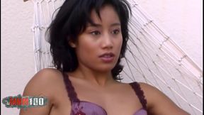 Betty: Young Asian Betty Shows off Naked in a Hammock