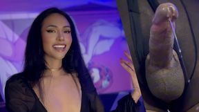 Dripping wet, hands free, a double tease show