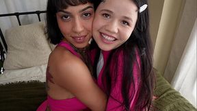 Latina and Asian Insta Models Yhivi & Ravyn Alexa in raunchy threesome with BBC