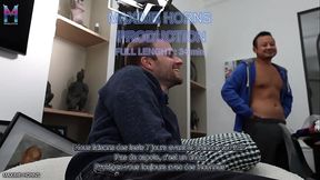 SLUTTY TRAINING : DOUBLE RAW PENETRATION AND CUM DRINKING MAXIME HORNS - copy