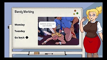 Barely working (Sexy Hentai Game) - Stage 4 completed