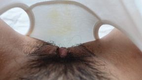 wet myself filmed by first person angle