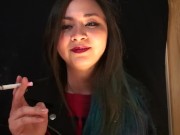 Smoking Fetish Girl Ashes on You - MissDeeNicotine