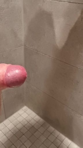 Memorable moment from &quot;massive cumshot in public unisex shower&quot;