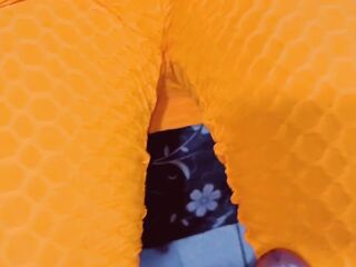 Chubby girl with a tight pussy gets a lot of cum inside