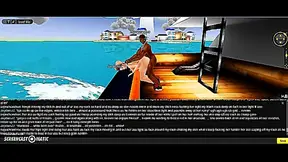 Hot 3D Anime Babe Takes Rough Ride in Boating Adventure Gone Wild